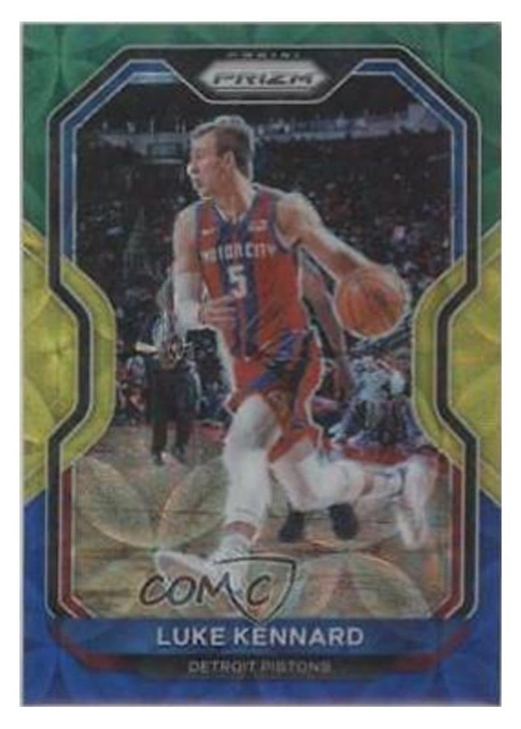 2020-21 Panini Prizm Base Set Luke Kennard #201 card