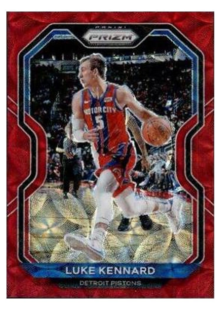 2020-21 Panini Prizm Base Set Luke Kennard #201 card
