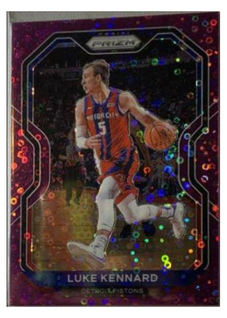 2020-21 Panini Prizm Base Set Luke Kennard #201 card