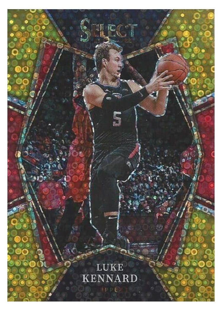 2021-22 Panini Select Base Set Luke Kennard #127 card