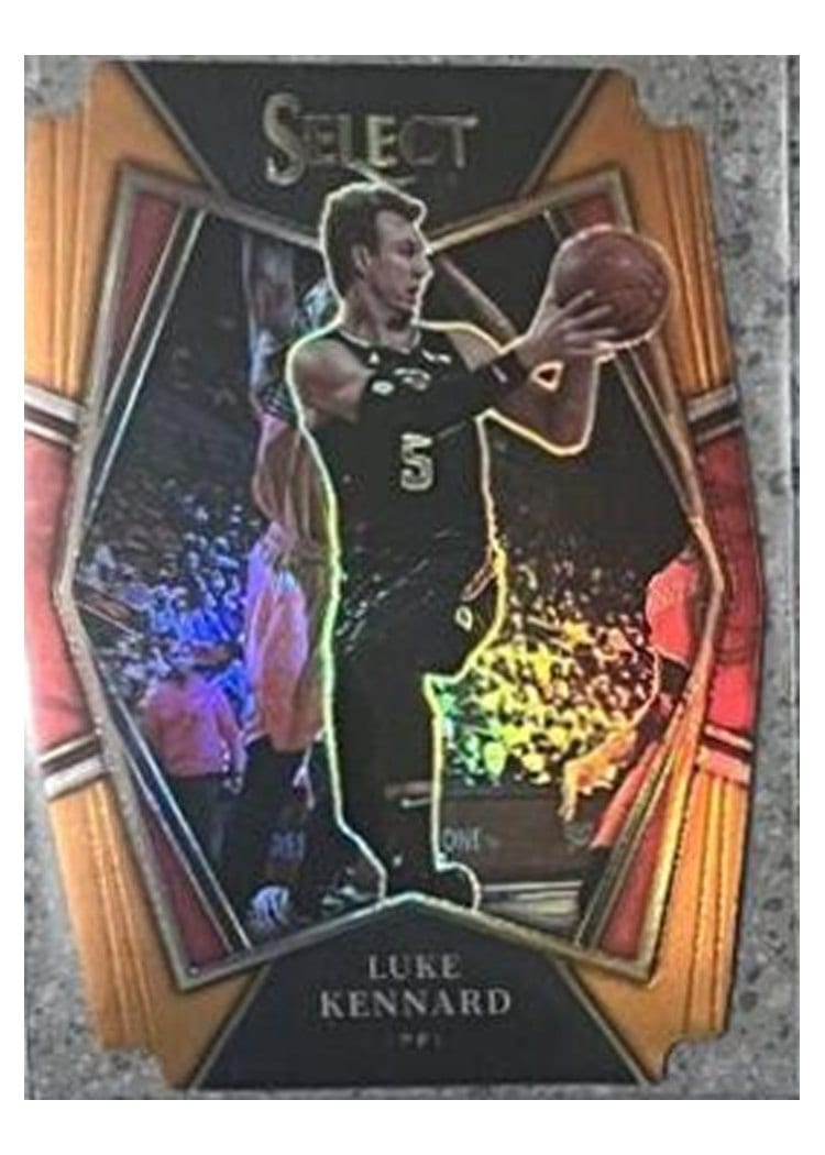 2021-22 Panini Select Base Set Luke Kennard #127 card