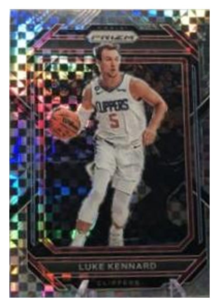 2022-23 Panini Prizm Base Set Luke Kennard #141 card