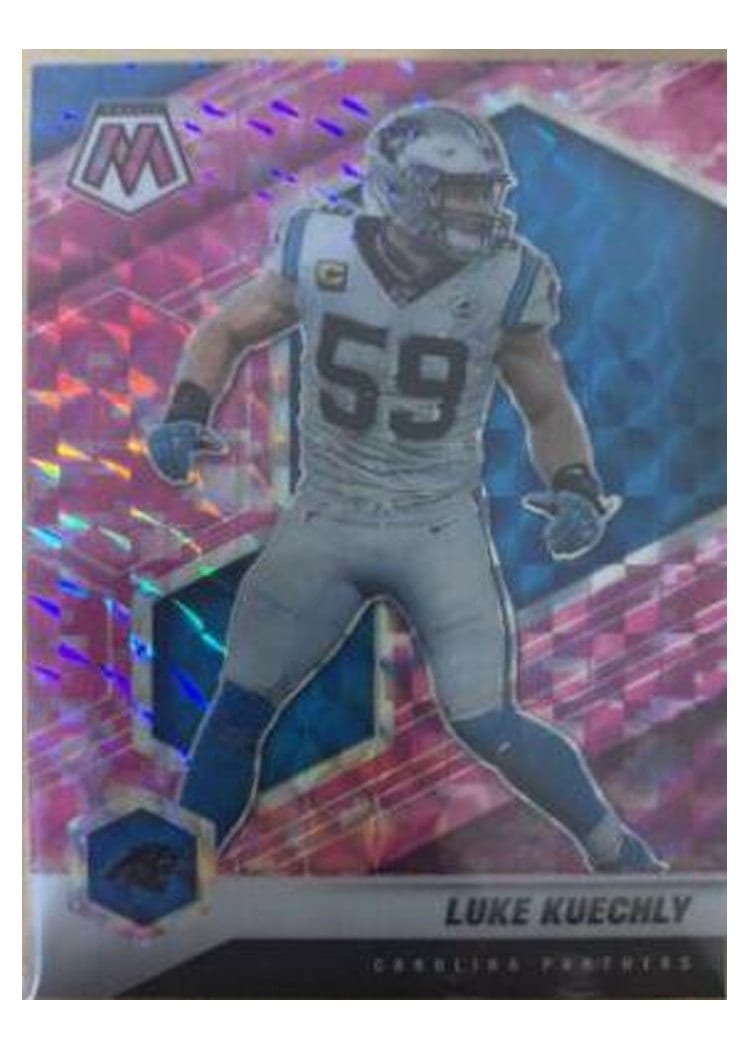 2021 Panini Mosaic Base Set Luke Kuechly #35 card