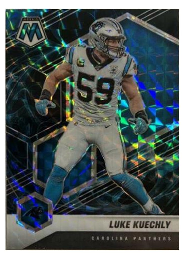 2021 Panini Mosaic Base Set Luke Kuechly #35 card