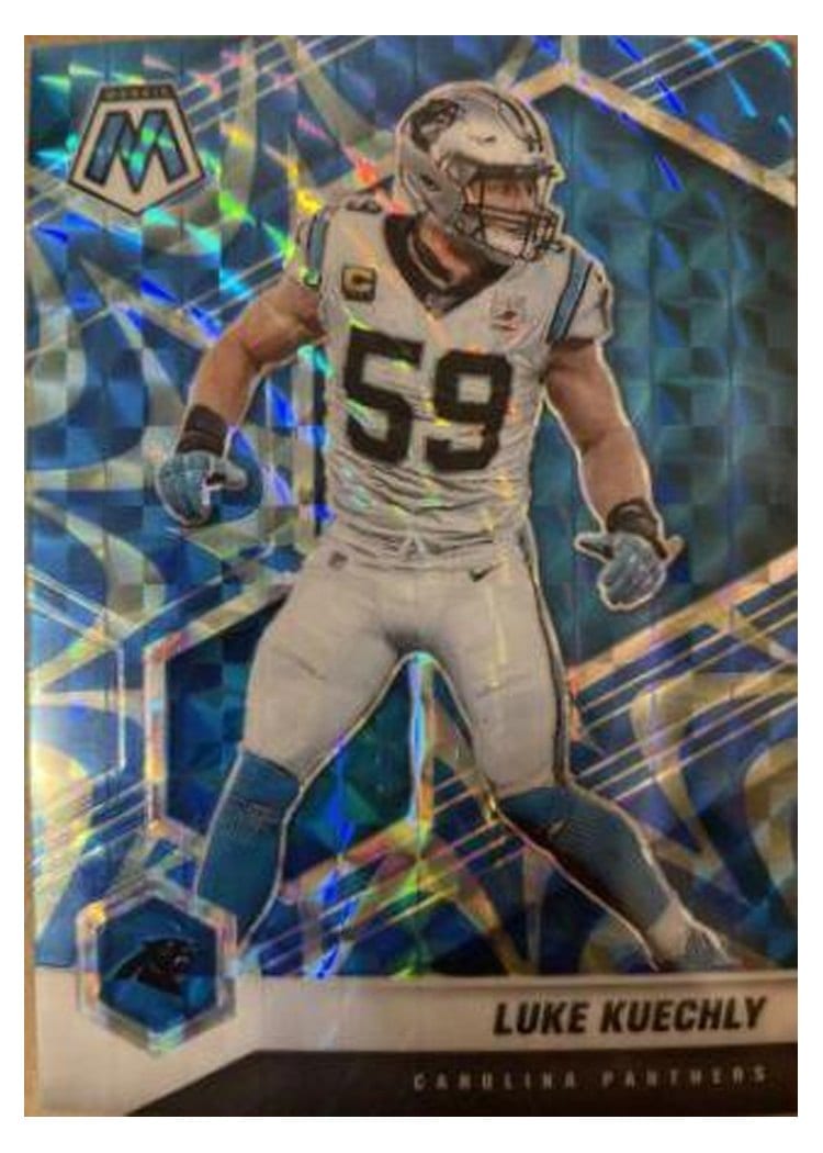 2021 Panini Mosaic Base Set Luke Kuechly #35 card