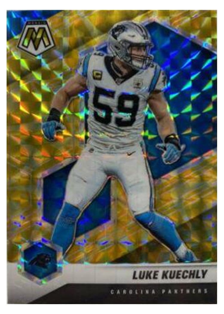 2021 Panini Mosaic Base Set Luke Kuechly #35 card