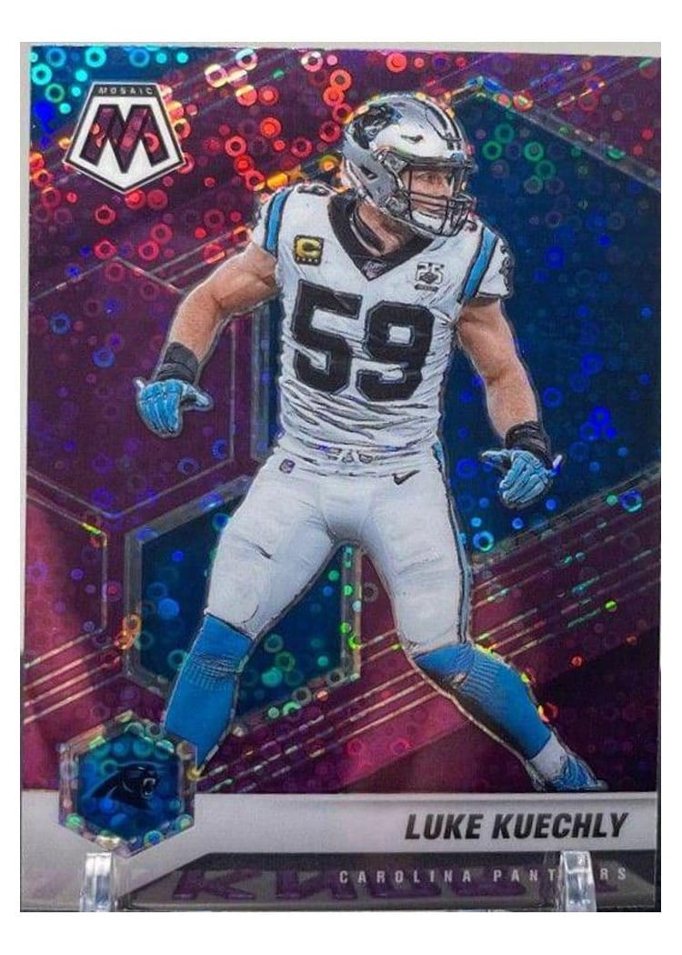 2021 Panini Mosaic Base Set Luke Kuechly #35 card