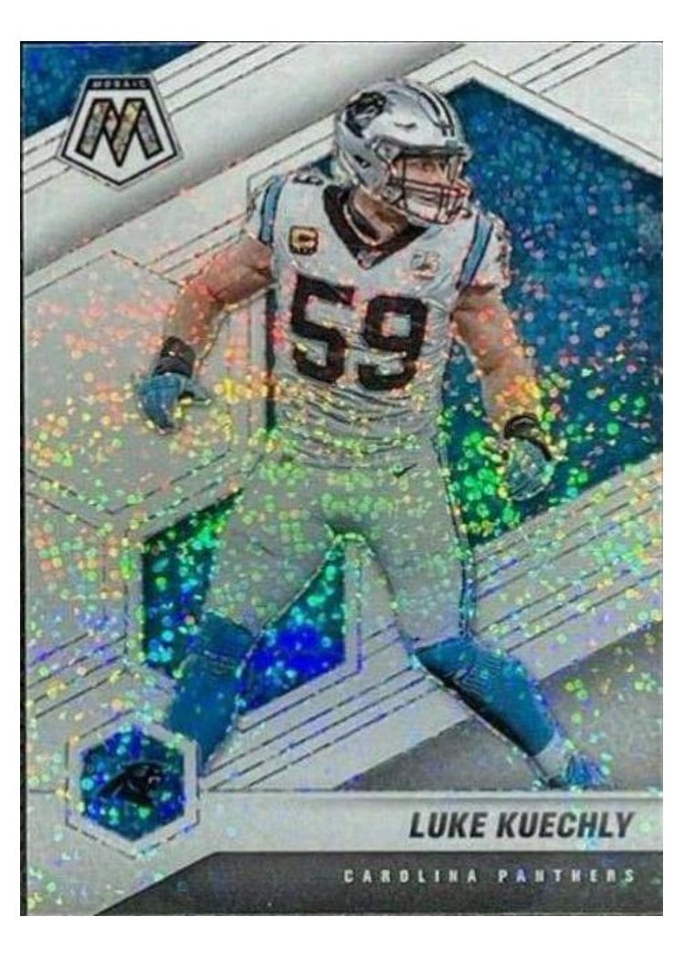 2021 Panini Mosaic Base Set Luke Kuechly #35 card