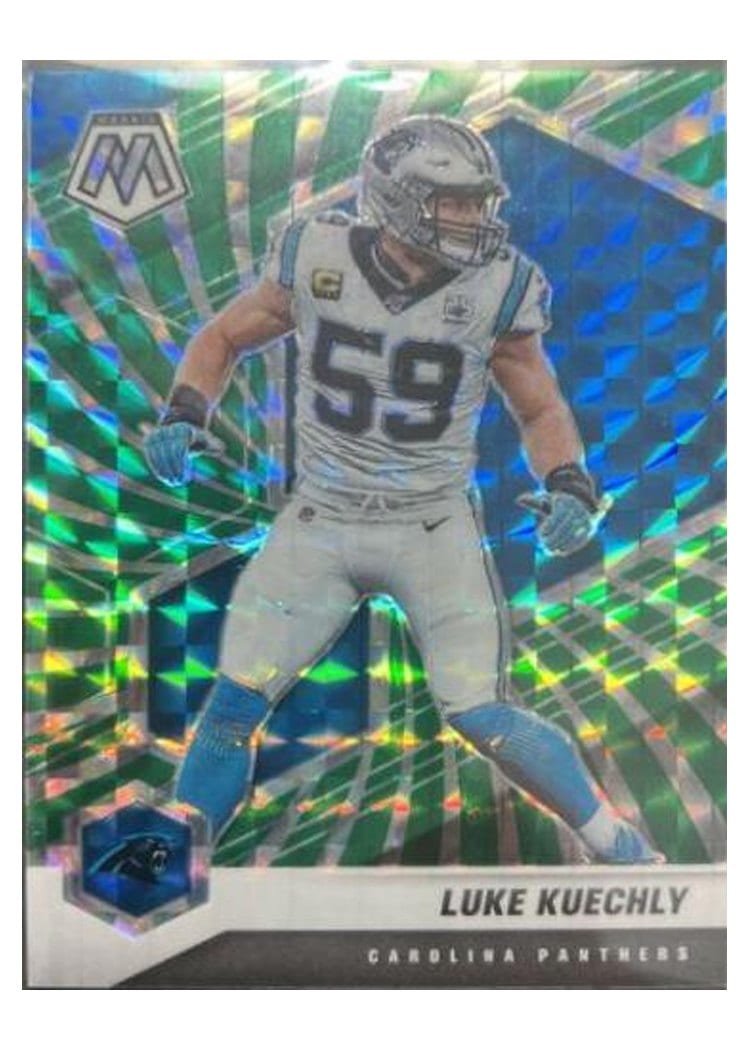 2021 Panini Mosaic Base Set Luke Kuechly #35 card