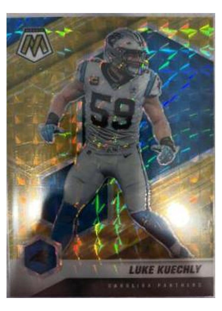 2021 Panini Mosaic Base Set Luke Kuechly #35 card