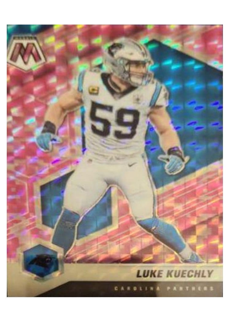 2021 Panini Mosaic Base Set Luke Kuechly #35 card