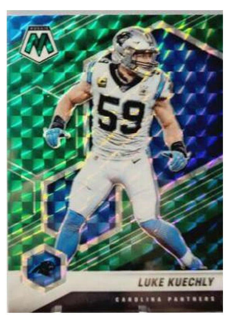 2021 Panini Mosaic Base Set Luke Kuechly #35 card