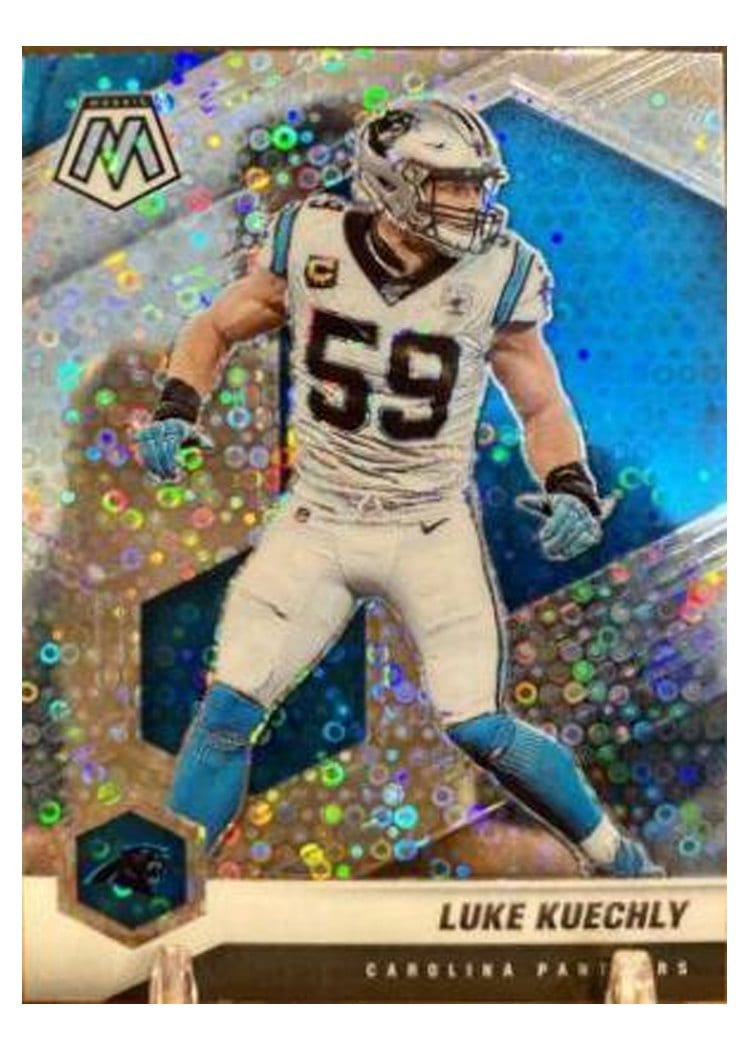 2021 Panini Mosaic Base Set Luke Kuechly #35 card