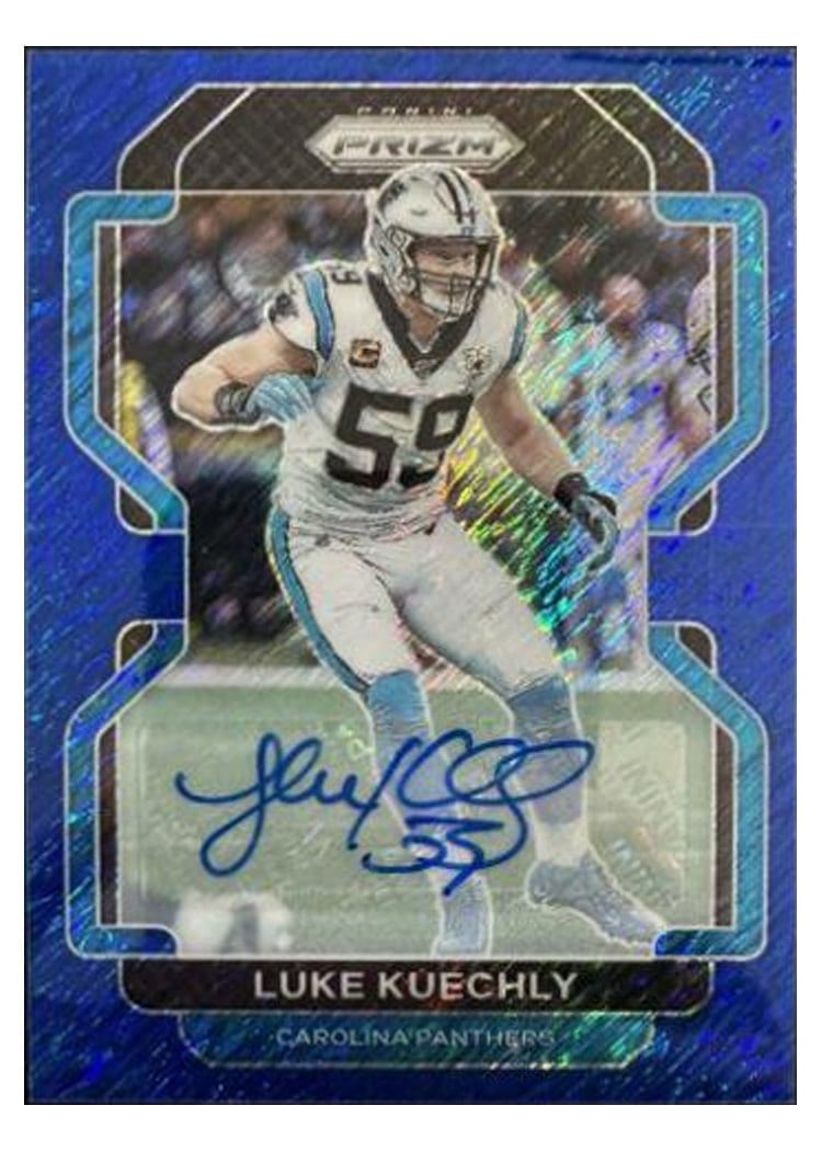 2021 Panini Prizm Base Set Luke Kuechly #320 card