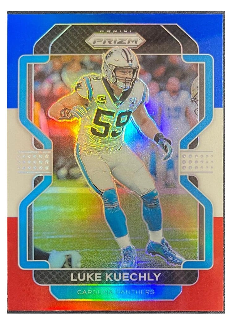 2021 Panini Prizm Base Set Luke Kuechly #320 card