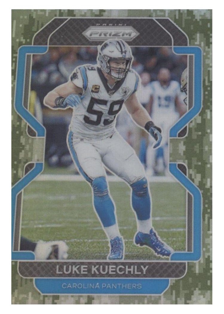2021 Panini Prizm Base Set Luke Kuechly #320 card