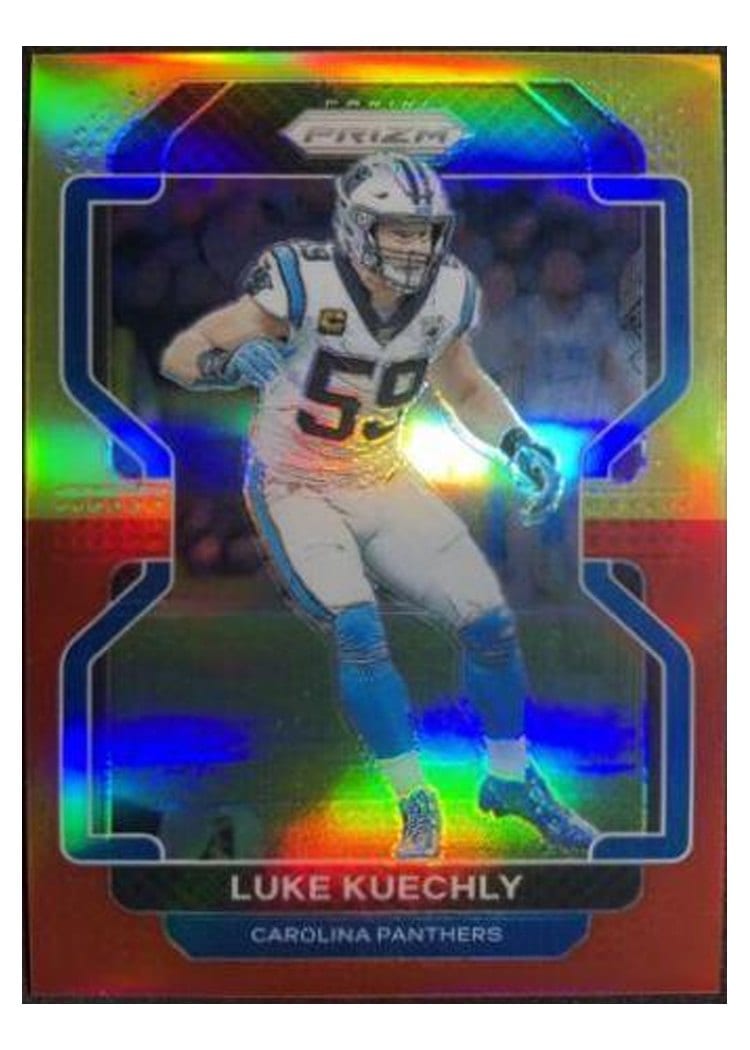 2021 Panini Prizm Base Set Luke Kuechly #320 card