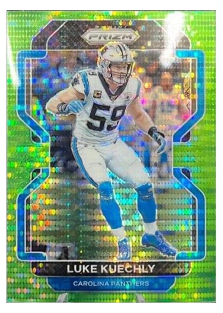 2021 Panini Prizm Base Set Luke Kuechly #320 card