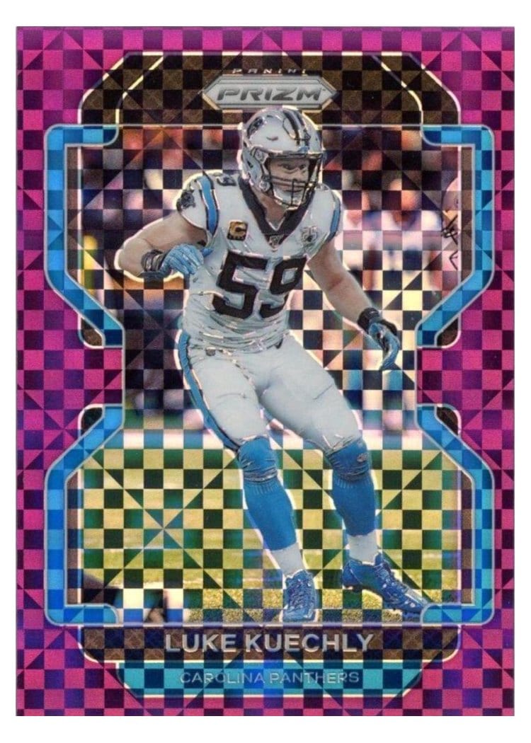 2021 Panini Prizm Base Set Luke Kuechly #320 card