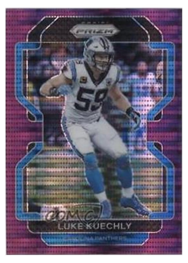 2021 Panini Prizm Base Set Luke Kuechly #320 card