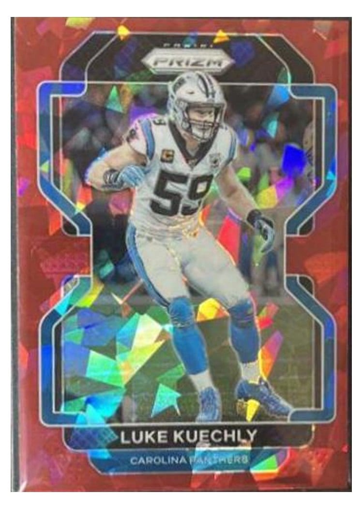 2021 Panini Prizm Base Set Luke Kuechly #320 card