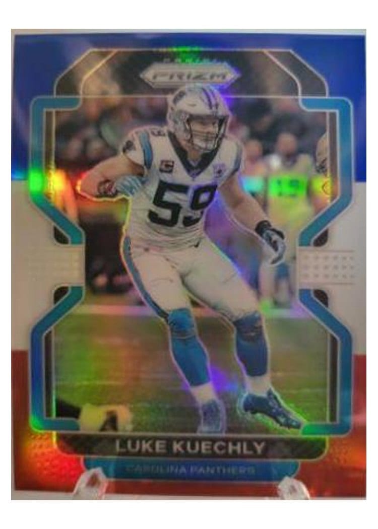 2021 Panini Prizm Base Set Luke Kuechly #320 card