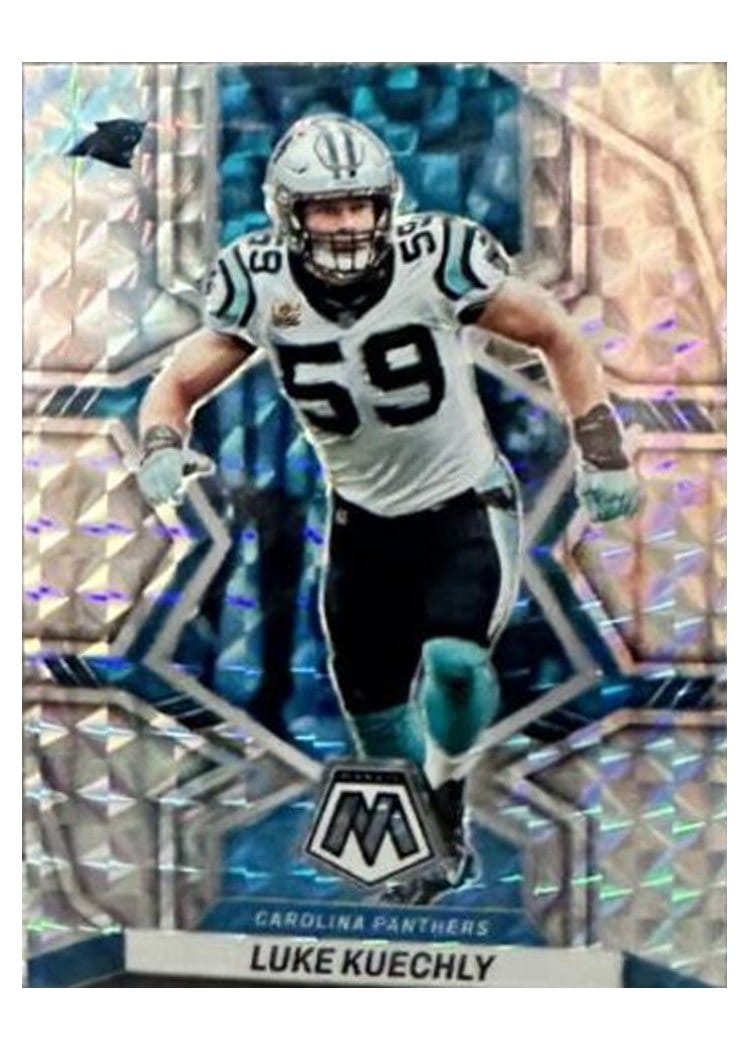 2022 Panini Mosaic Base Set Luke Kuechly #32 card