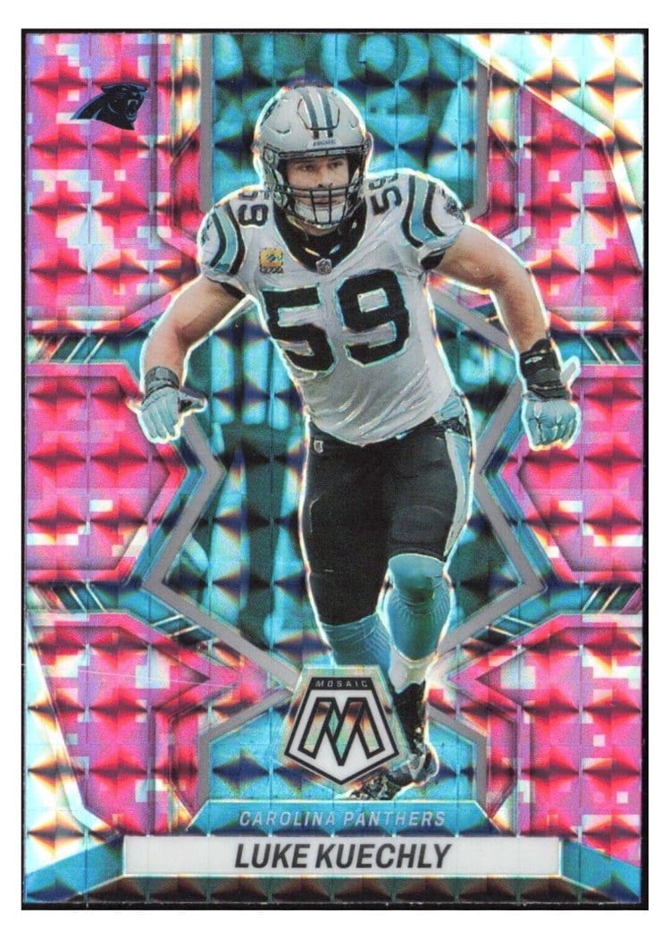 2022 Panini Mosaic Base Set Luke Kuechly #32 card