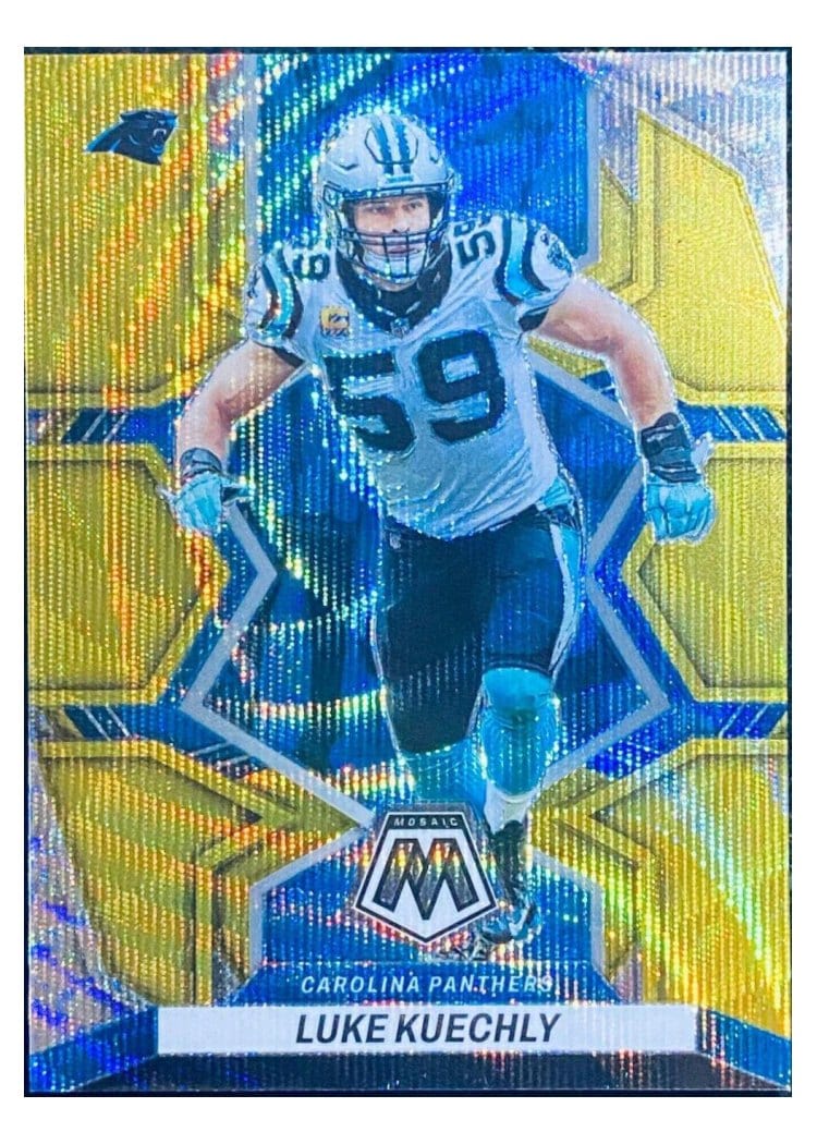 2022 Panini Mosaic Base Set Luke Kuechly #32 card