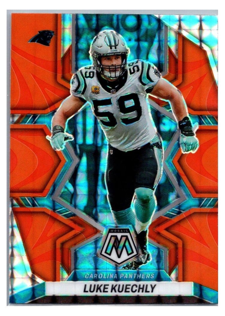 2022 Panini Mosaic Base Set Luke Kuechly #32 card