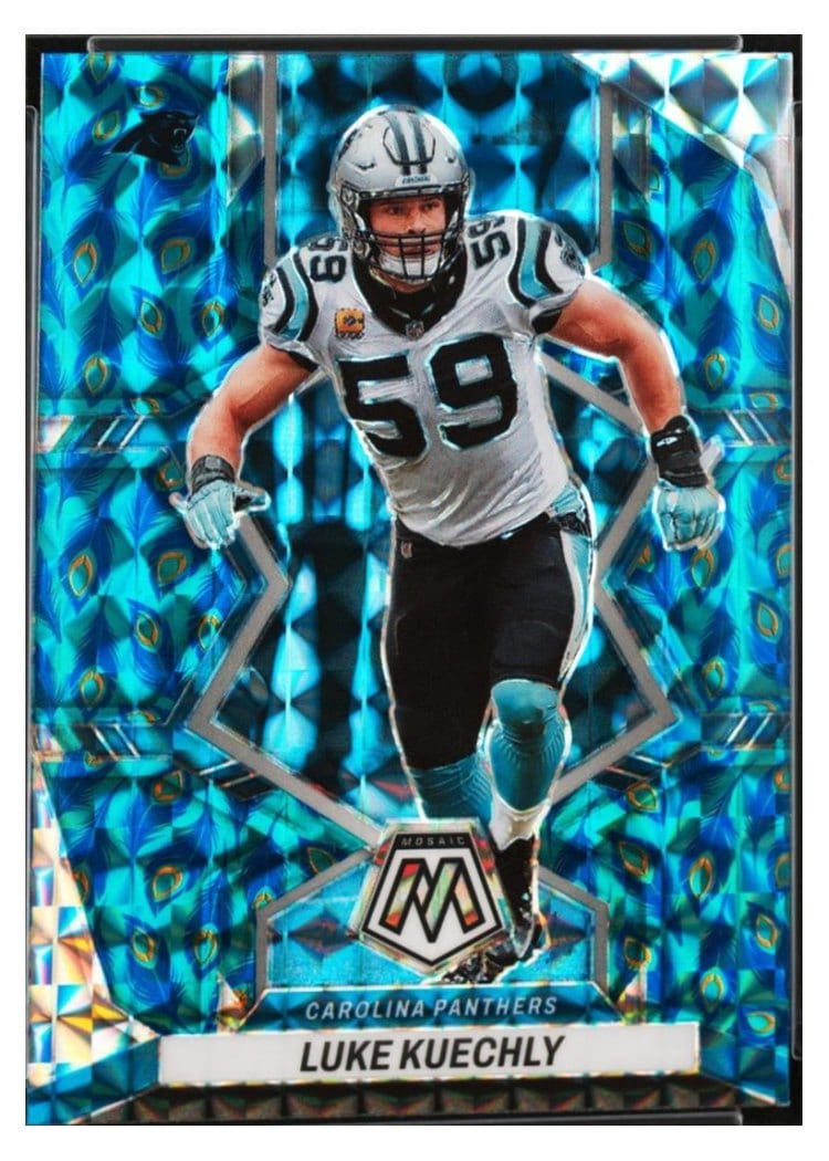 2022 Panini Mosaic Base Set Luke Kuechly #32 card