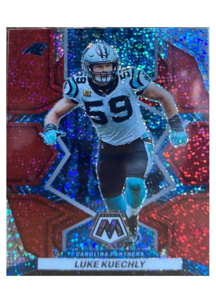 2022 Panini Mosaic Base Set Luke Kuechly #32 card