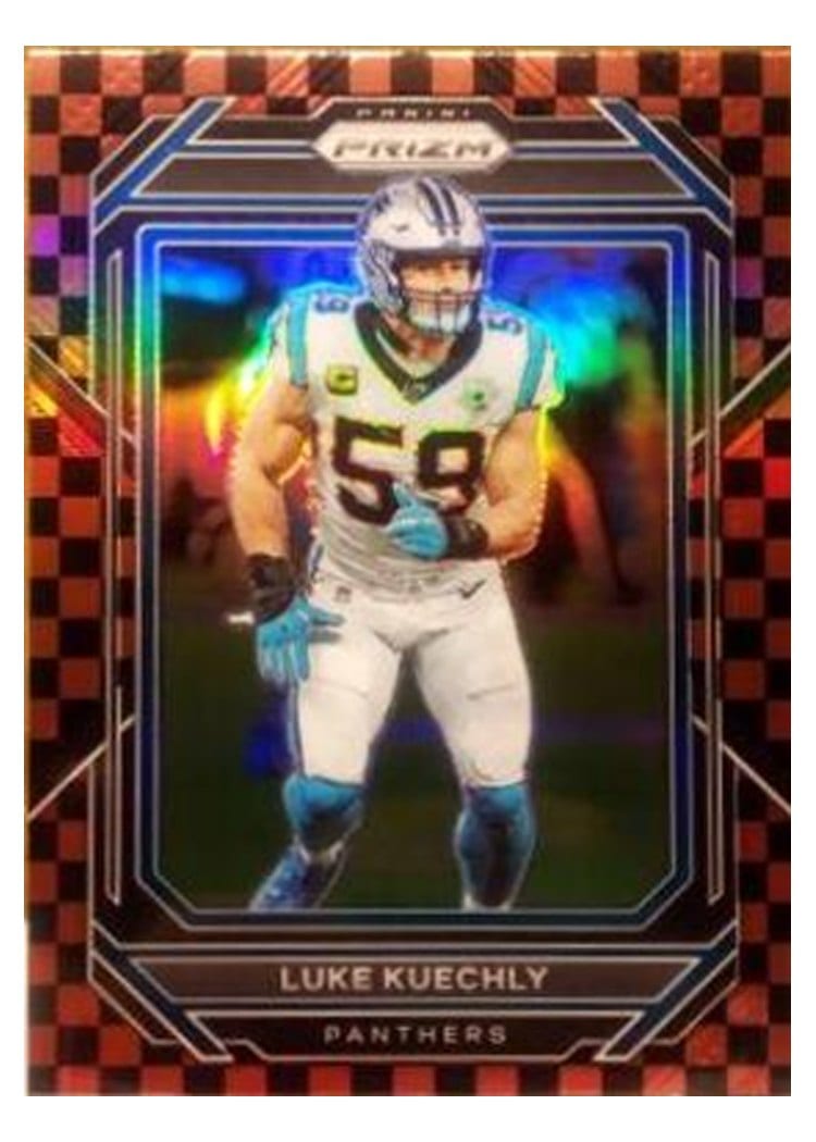 2022 Panini Prizm Base Set Luke Kuechly #46 card