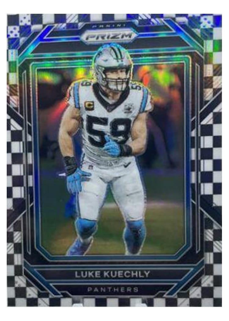 2022 Panini Prizm Base Set Luke Kuechly #46 card