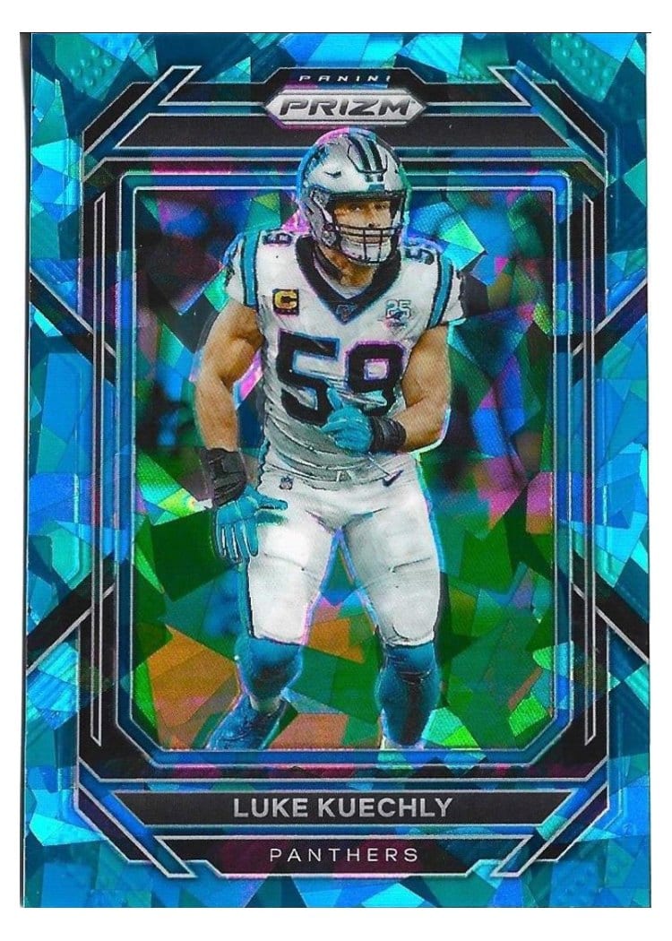 2022 Panini Prizm Base Set Luke Kuechly #46 card