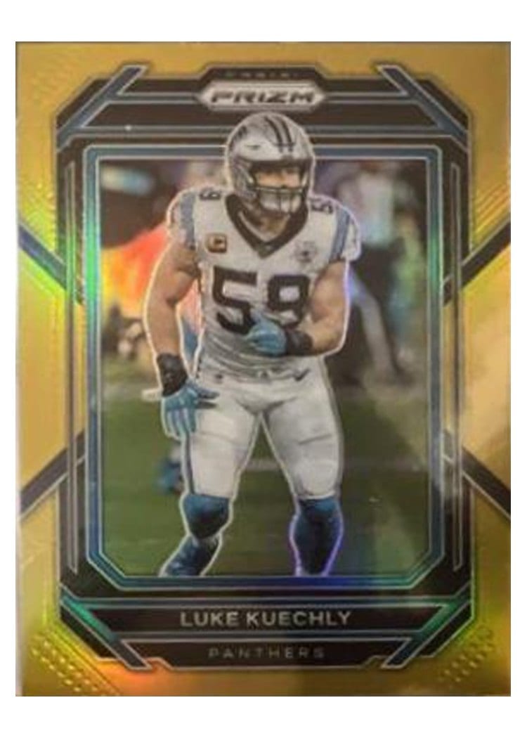2022 Panini Prizm Base Set Luke Kuechly Gold #46
