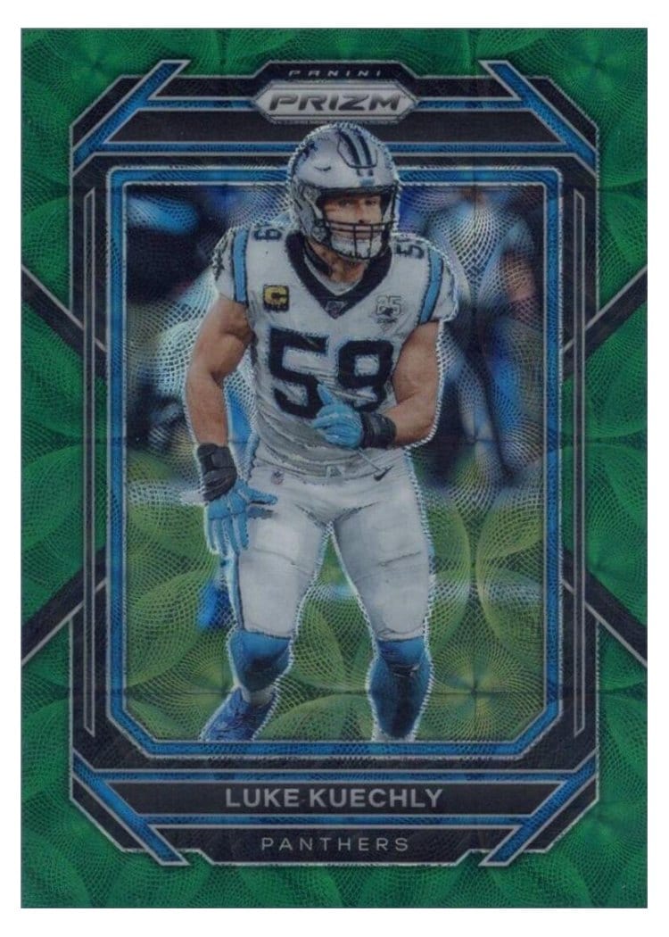 2022 Panini Prizm Base Set Luke Kuechly #46 card