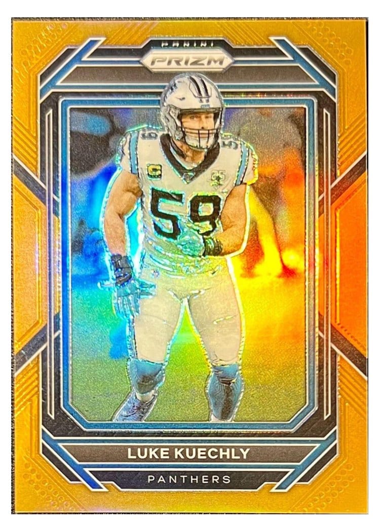 2022 Panini Prizm Base Set Luke Kuechly #46 card