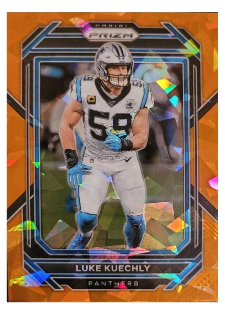 2022 Panini Prizm Base Set Luke Kuechly #46 card