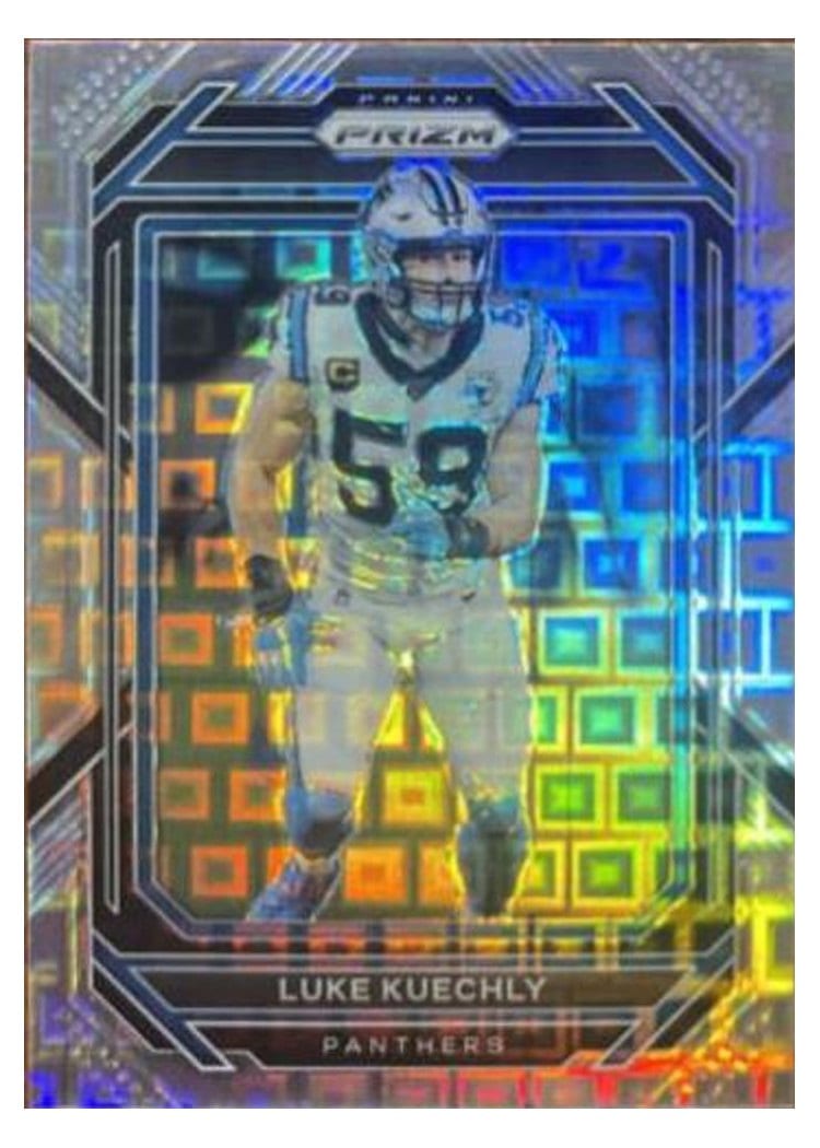 2022 Panini Prizm Base Set Luke Kuechly #46 card