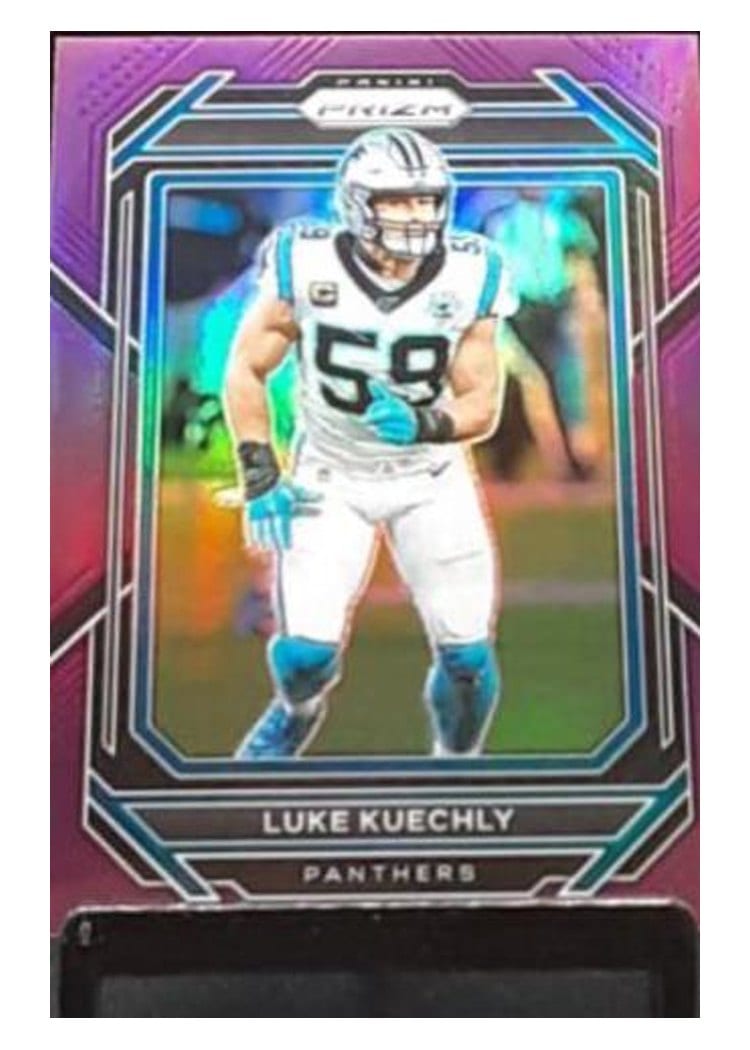 2022 Panini Prizm Base Set Luke Kuechly #46 card