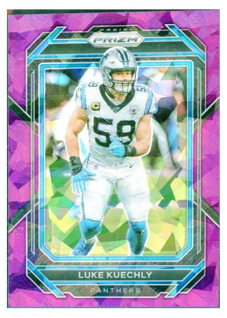 2022 Panini Prizm Base Set Luke Kuechly #46 card