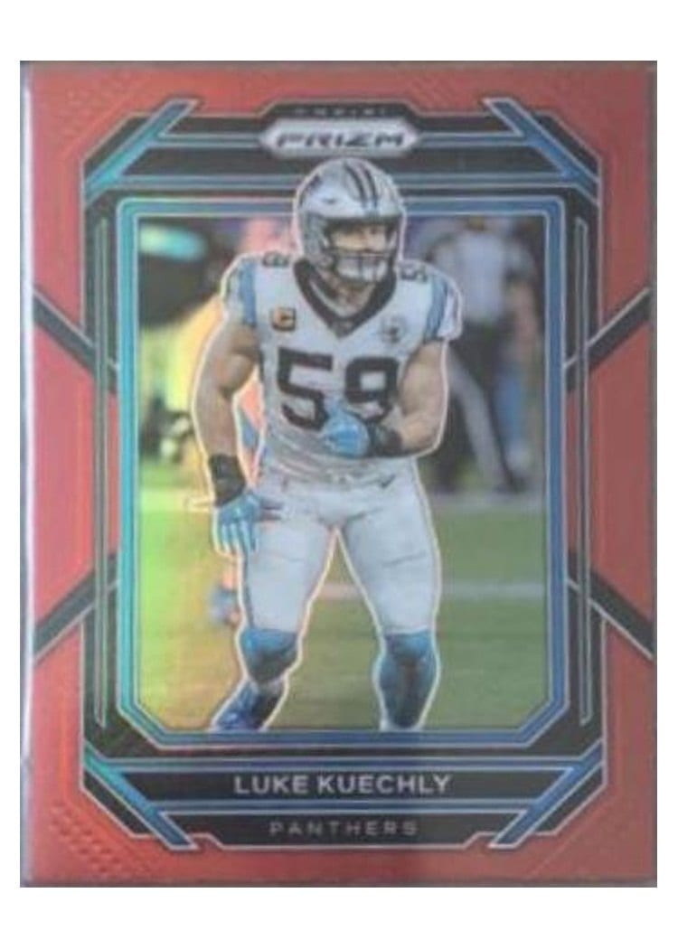 2022 Panini Prizm Base Set Luke Kuechly #46 card