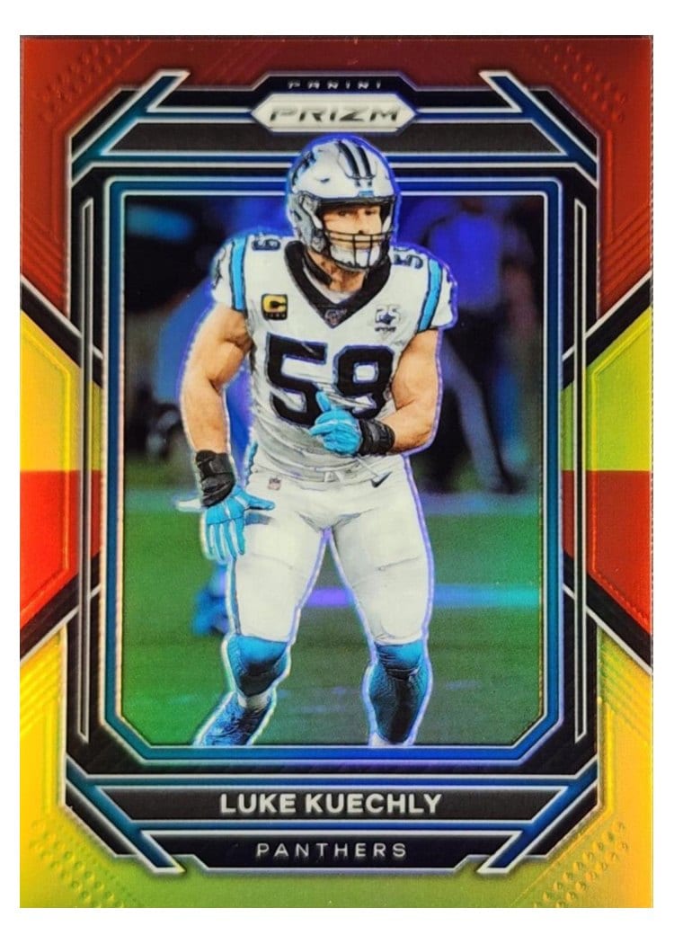 2022 Panini Prizm Base Set Luke Kuechly #46 card