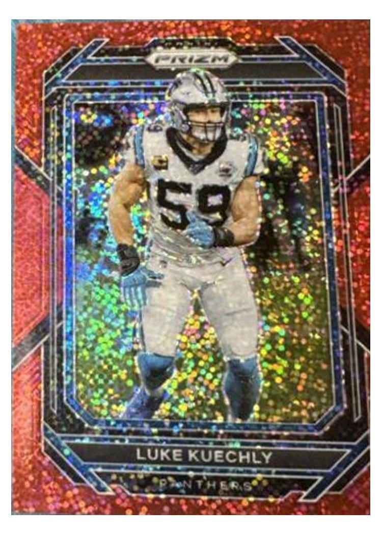 2022 Panini Prizm Base Set Luke Kuechly #46 card