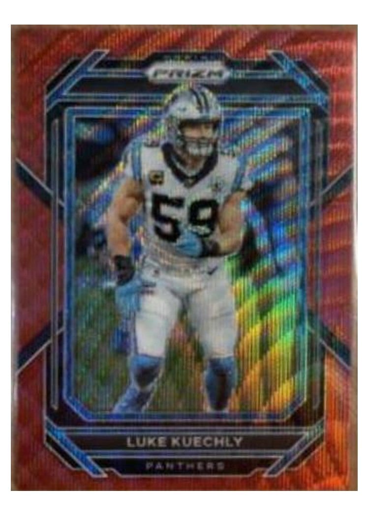 2022 Panini Prizm Base Set Luke Kuechly #46 card