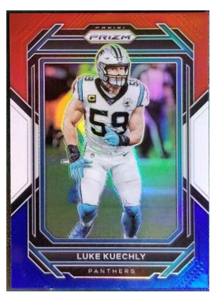 2022 Panini Prizm Base Set Luke Kuechly #46 card