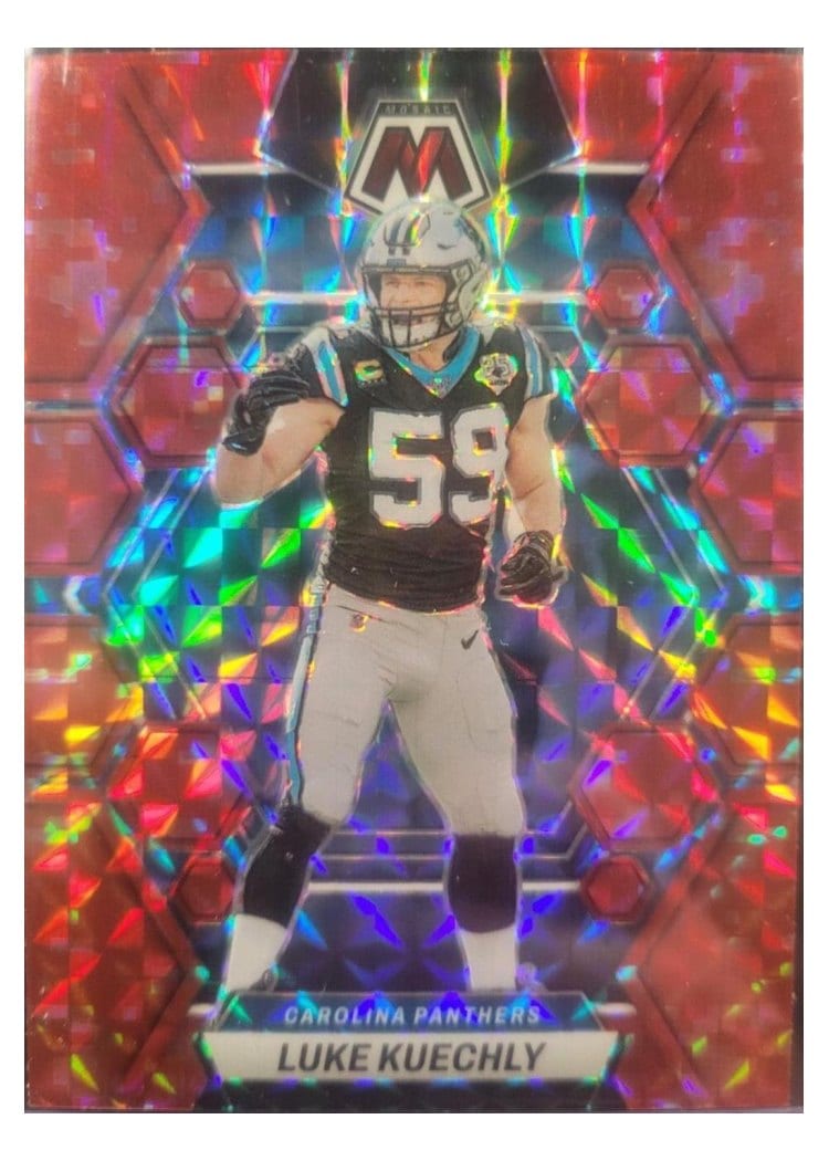 2023 Panini Mosaic Base Set Luke Kuechly #30 card