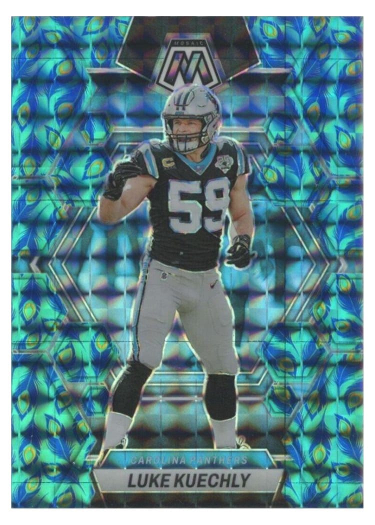 2023 Panini Mosaic Base Set Luke Kuechly #30 card