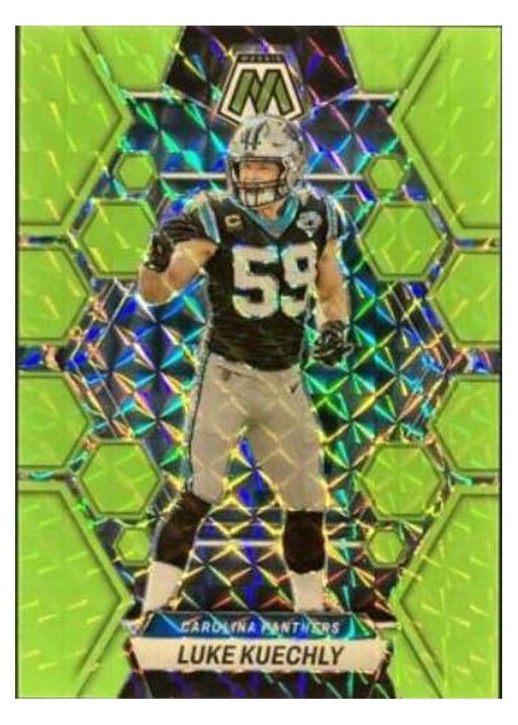 2023 Panini Mosaic Base Set Luke Kuechly #30 card